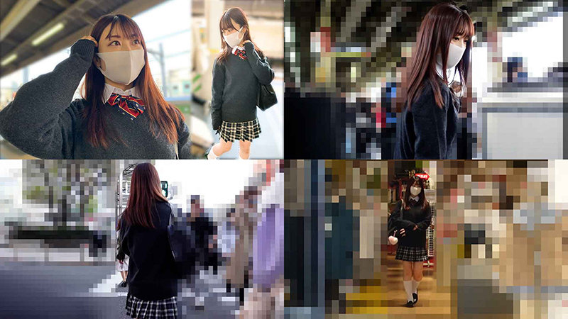 【h_1580kamich00009】電車で痴漢中出しレイプされる女子高生のエロ画像1