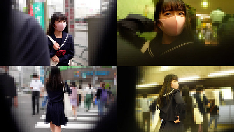 【h_1580och01000001】電車で痴漢中出しレイプされる女子高生のエロ画像1