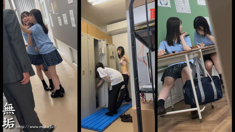 【mukd00476｜天然美月、天馬ゆい】痴漢中出しレイプされる淫乱女子高生のエロ画像1